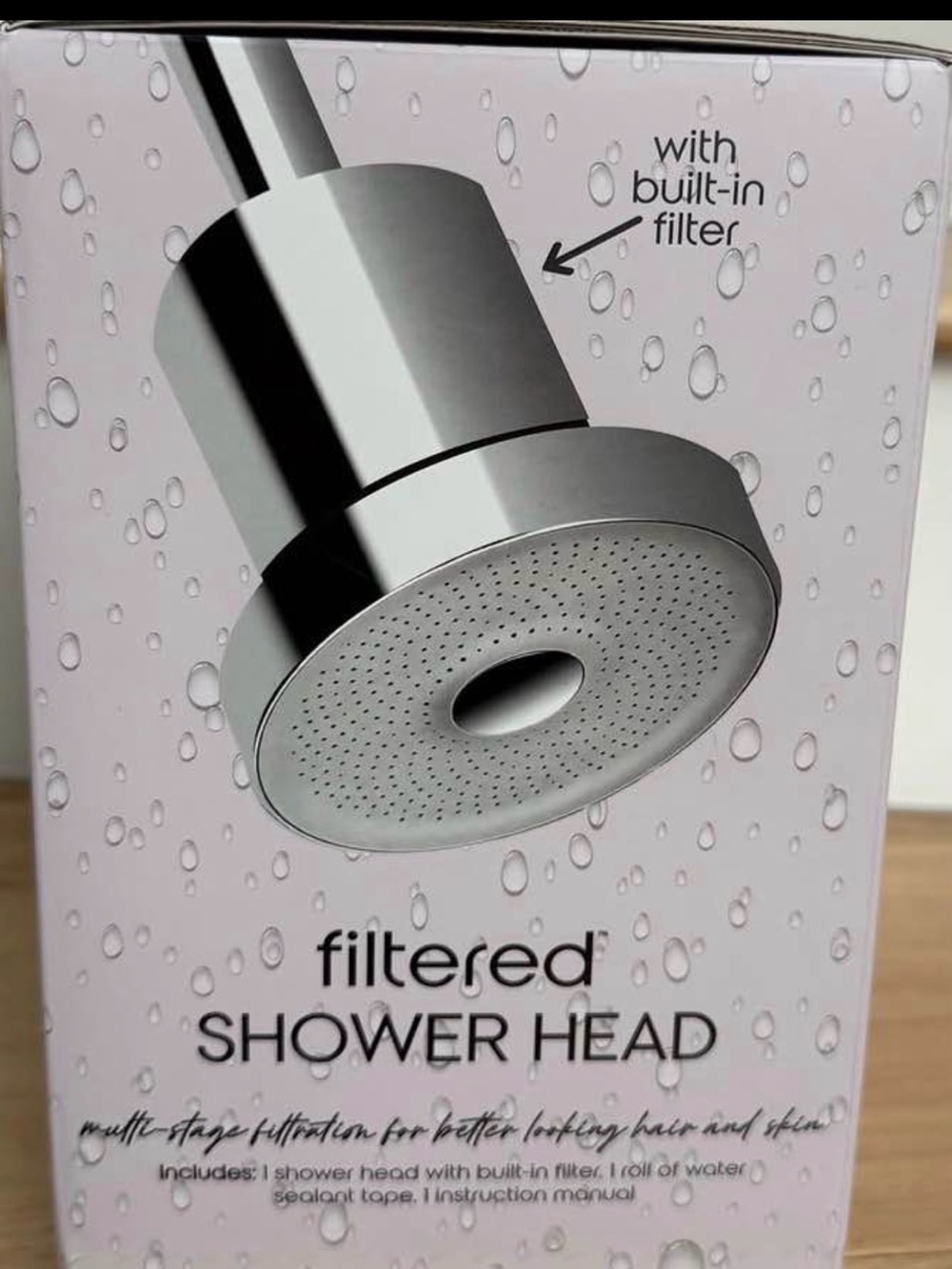 Rare Filtered The Happy Hair Skin Shower Hea